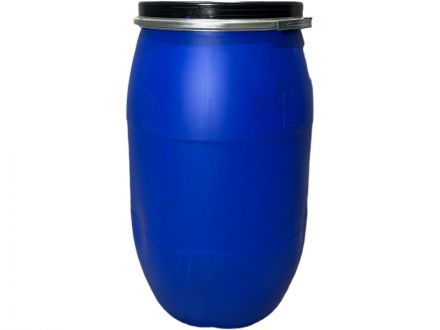 Бочка 127л с крышкой на обруч