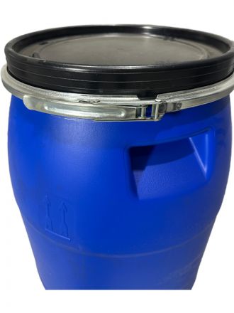 Бочка 127л с крышкой на обруч