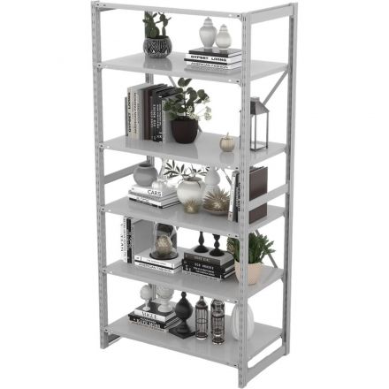 Стеллаж металлический ГТС_ТСУ Универсал, 2200x1060x600, Полки: 6 шт. метал Стеллаж металлический ГТС_ТСУ Универсал, 2200x1060x600, Полки: 6 шт. метал