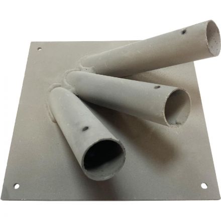 Кронштейн для флагштоков и флагов металлический тройной Кронштейн для флагштоков и флагов металлический тройной