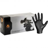 Перчатки одноразов. нитрил JetaSafety JSN910 черные р.XL (50 пар/уп)