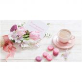 Открытка конверт для денег С наилучш пожелан кофе цветы глян 10шт/уп КД-237 Открытка конверт для денег С наилучш пожелан кофе цветы глян 10шт/уп КД-237