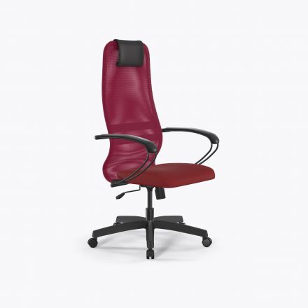 Кресло SU-B-8/подл.130/осн.001 Красный