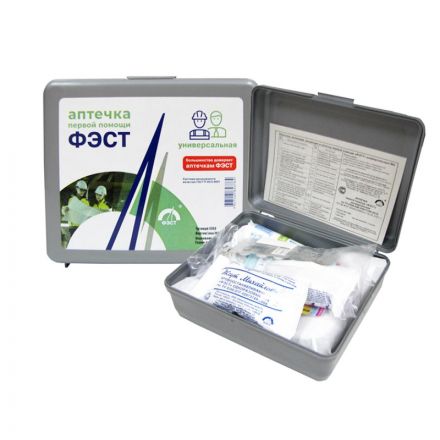 Аптечка универсальная ФЭСТ для оказания первой неотложн помощи до 3-х чел Аптечка универсальная ФЭСТ для оказания первой неотложн помощи до 3-х чел