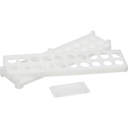 Штатив д/пробирок 20 гнезд, ШЛПП-02-20, d=17