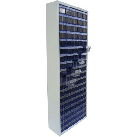 Шкаф инструментальный металлический в сборе СтеллаТ С-2-90M на 90 коробов