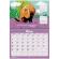 Календарь-планер настенный перекидной на 2026 г., BRAUBERG, 12 листов, 29,5х21,3 см, "Капибара", 116953