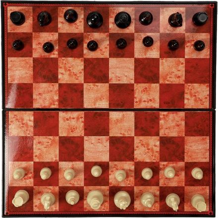 Настольная игра Шахматы пласт 'Классика',доска 30x30см, с фигурами,10643384