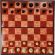 Настольная игра Шахматы пласт 'Классика',доска 30x30см, с фигурами,10643384
