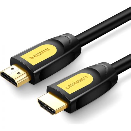 Кабель UGREEN HD101 HDMI 4K цвет желтый/черный. 2м (10129) Кабель UGREEN HD101 HDMI 4K цвет желтый/черный. 2м (10129)