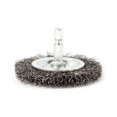 Корщетка EDGE by PATRIOT для дрели 50мм с хвост. НЕХ, круглая (813010019)