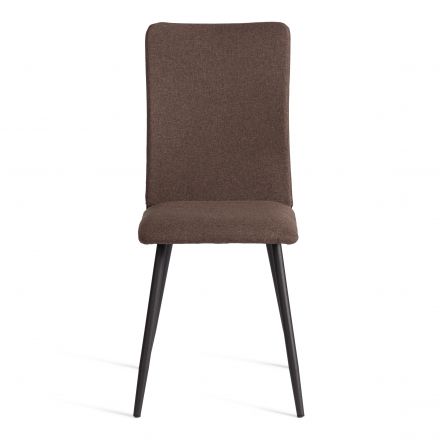 Стул обеденный La Rousse NEW, ткань рогожка, коричневый/черный, 3М7-147, 45x55x93 см