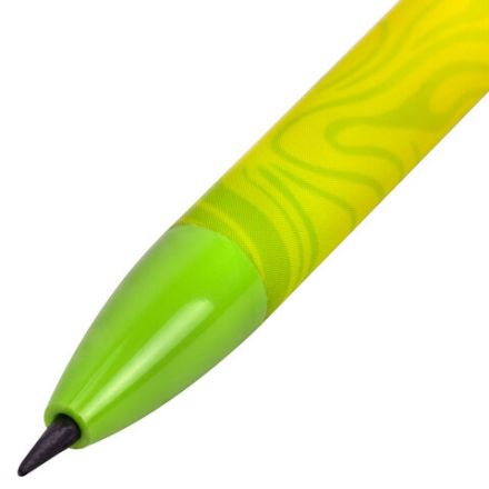 Карандаш механический цанговый 2 мм, с принтом кросс-серия МОНСТРИКИ, BRAUBERG, HB, встроенная точилка, корпус ассорти, 182111 Карандаш механический цанговый 2 мм, с принтом кросс-серия МОНСТРИКИ, BRAUBERG, HB, встроенная точилка, корпус ассорти, 182111