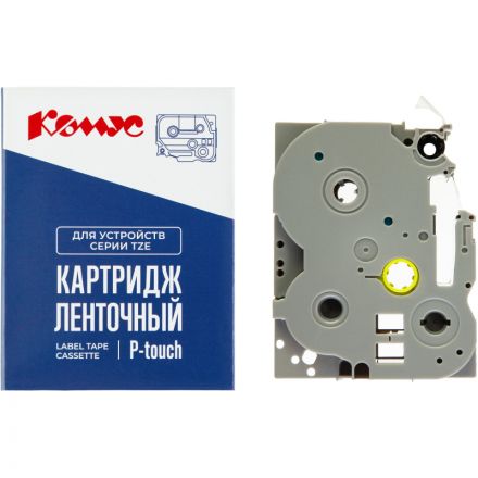 Картридж Комус TZE-M61(Brother TZE-M61 черный на прозрачном ,36мм/8м) Картридж Комус TZE-M61(Brother TZE-M61 черный на прозрачном ,36мм/8м)