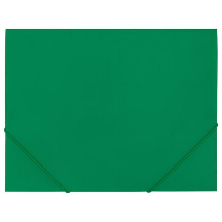 Папка на резинках А4 BRAUBERG PIXEL, темно-зеленая, до 300 листов, 0,5 мм, 273040