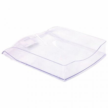 Лоток горизонтальный для бумаг BRAUBERG "Delta", A4 (340х270х60 мм), прозрачный, 237262 Лоток горизонтальный для бумаг BRAUBERG "Delta", A4 (340х270х60 мм), прозрачный, 237262