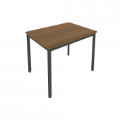 Slim Стол письменный на металлокаркасе С.СП-3 Орех/Антрацит металл 980*720*750