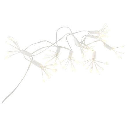 Гирлянда-пучки "Bundles", 150 LED, 2,4 м, 10 пучков, тёплый белый, USB, ЗОЛОТАЯ СКАЗКА, 592557