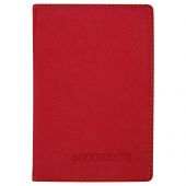 Обложка для автодокументов OfficeSpace "Denim", экокожа, коралл