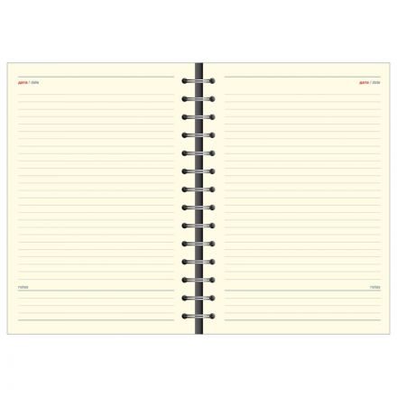 Ежедневник недатированный Fluid Attache Selection бирюз 140х200 мм,192с