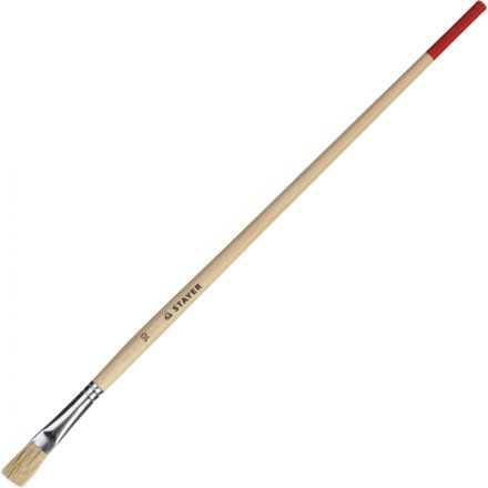 Кисть круглая тонкая STAYER UNIVERSAL-STANDARD светлая №10 x 11мм 0124-10