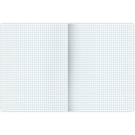 Тетрадь А4, 48 л., BRAUBERG, скоба, клетка, обложка картон, "PASTEL", 404041