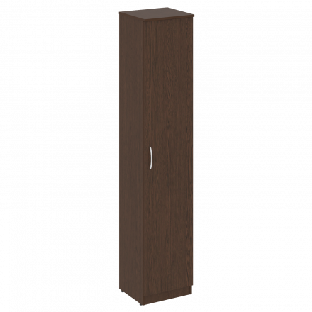 Nova S Шкаф высокий узкий (1 высокая дверь ЛДСП) В.СУ-1.9 (R) Венге 388*360*1915 Nova S Шкаф высокий узкий (1 высокая дверь ЛДСП) В.СУ-1.9 (R) Венге 388*360*1915