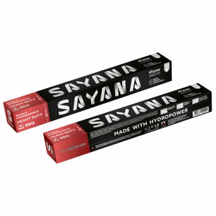 Фольга пищевая 29 см х 7 м, 25 мкм, УЛЬТРАПРОЧНАЯ, САЯНСКАЯ ФОЛЬГА в футляре, Heavy duty 7Ф-290х24 Фольга пищевая 29 см х 7 м, 25 мкм, УЛЬТРАПРОЧНАЯ, САЯНСКАЯ ФОЛЬГА в футляре, Heavy duty 7Ф-290х24