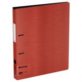 Папка на 2 кольцах Berlingo "Steel&Style", 35мм, 2000мкм, D-кольца, пластик (полифом), красная Папка на 2 кольцах Berlingo "Steel&Style", 35мм, 2000мкм, D-кольца, пластик (полифом), красная