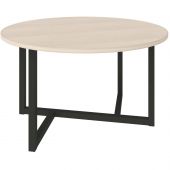 Стол журнальный KD_Триада-11 Д выбеленный дуб/черный