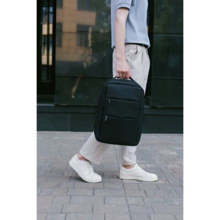 Рюкзак HEIKKI ACCORDANCE (ХЕЙКИ) универсальный, отделение для ноутбука, черный, 41х30x12 см, 273901