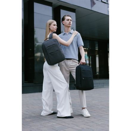 Рюкзак HEIKKI ACCORDANCE (ХЕЙКИ) универсальный, отделение для ноутбука, черный, 41х30x12 см, 273901