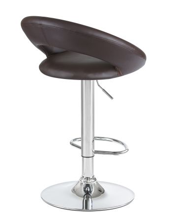 Стул барный DOBRIN MIRA, коричневый