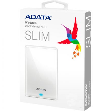 Портативный HDD ADATA HV620S, 1TB, 2,5, USB 3.1, Slim, AHV620S-1TU31-CWH Портативный HDD ADATA HV620S, 1TB, 2,5, USB 3.1, Slim, AHV620S-1TU31-CWH