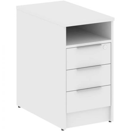 Тумба приставная Metal System опорная Б.ТП-1 412x720x750 Белый
