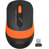 Мышь компьютерная A4 Fstyler FG10, беспроводная, 2000dpi, черный/оранжевый Мышь компьютерная A4 Fstyler FG10, беспроводная, 2000dpi, черный/оранжевый