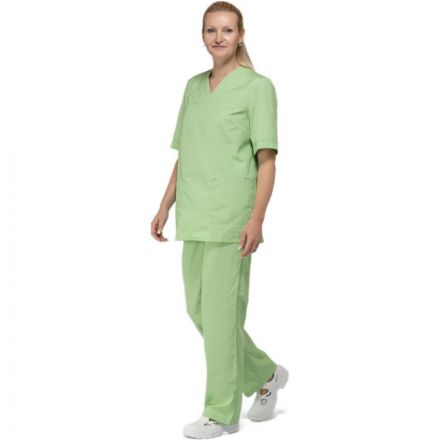 Костюм хирурга женский.м05-КБР плюс зеленый (р.52-54) р.170-176
