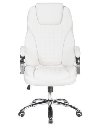 Офисное кресло для руководителей DOBRIN CHESTER, белый