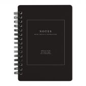 Блокнот 100х140мм 120л.клетка,спираль,Be Smart Notes черн,N3731 Блокнот 100х140мм 120л.клетка,спираль,Be Smart Notes черн,N3731