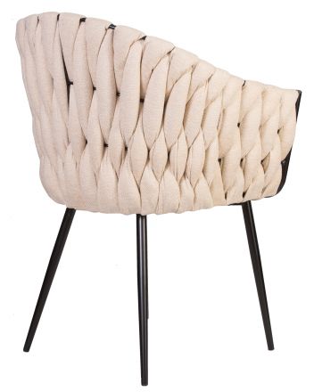 Стул обеденный DOBRIN MATILDA, бежевая ткань (LAR 275-1)