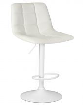 Стул барный DOBRIN TAILOR WHITE, белый PU Стул барный DOBRIN TAILOR WHITE, белый PU