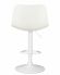 Стул барный DOBRIN TAILOR WHITE, белый PU Стул барный DOBRIN TAILOR WHITE, белый PU