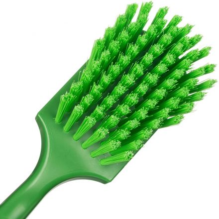 Щетка ручная FBK с короткой ручкой 275х70мм сред. жесткости зеленая 10546-5 Щетка ручная FBK с короткой ручкой 275х70мм сред. жесткости зеленая 10546-5