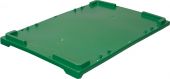 Крышка 600х400 мороз. для ящиков  зелёный