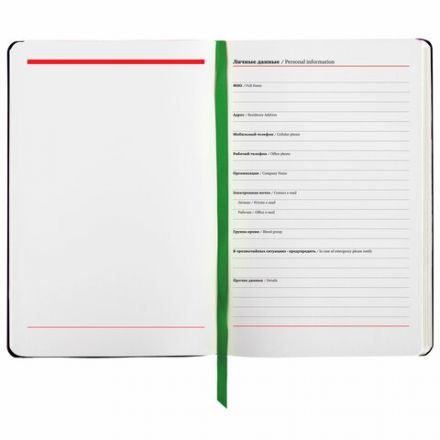 Ежедневник недатированный А5 (138х213 мм), BRAUBERG VISTA, под кожу, гибкий, 136 л., "Spirit", 112034