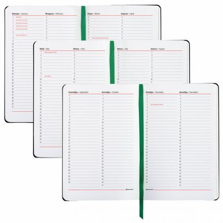 Ежедневник недатированный А5 (138х213 мм), BRAUBERG VISTA, под кожу, гибкий, 136 л., "Spirit", 112034