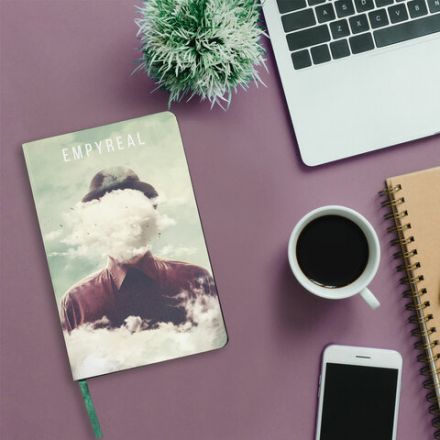 Ежедневник недатированный А5 (138х213 мм), BRAUBERG VISTA, под кожу, гибкий, 136 л., "Spirit", 112034