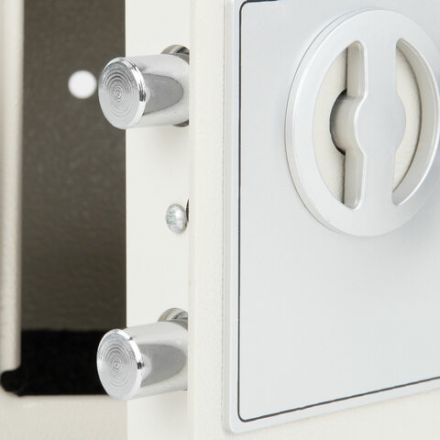 Сейф мебельный DASWERK (ДАСВЕРК) SC-170EL (170х230х170 мм), электронный замок, бежевый, 291340