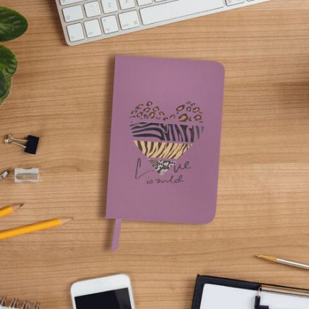 Ежедневник недатированный B6 (127х186 мм), BRAUBERG VISTA, под кожу, твердый, срез фольга, 136 л., "For you", 112118