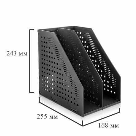 Лоток вертикальный Deli 78999Dark grey складной 2 отделения темно-серый Лоток вертикальный Deli 78999Dark grey складной 2 отделения темно-серый